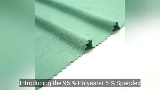 100d/144f Polyester+30d Spandex DTY 2 Side Brush Printed Velvet Fabric