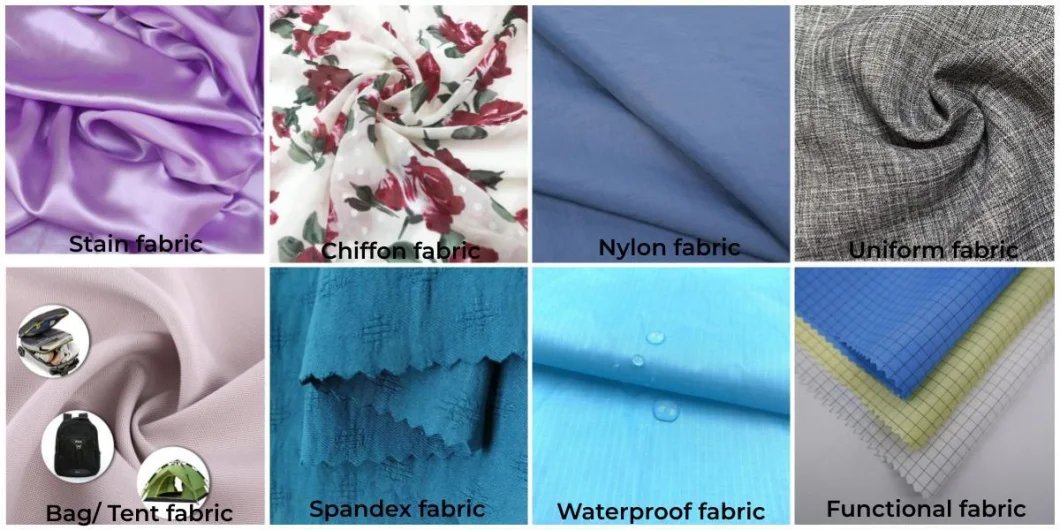 150d 300d Imitation Linen Fabric 100% Polyester Linen Look Like Fabric for Uniform Clothes