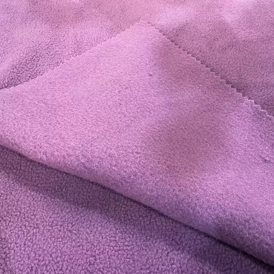 Kingcason Brushed Polyester Knitting Knitted Flannel Coral Polar Fleece Velvet Blanket Bed Sheet Pajamas Sofa Curtain Home Textile Upholstery Garment Fabric